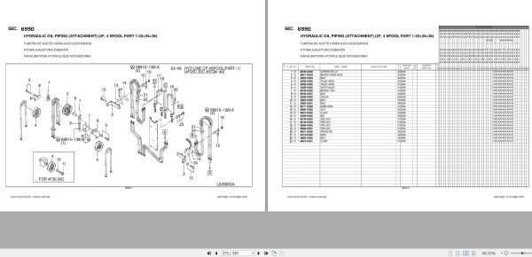 Nissan Forklift L02UCS Series Parts Catalog CF560 UBOOK 1