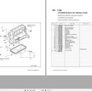 Nissan Forklift L02Ups Series Parts Catalog Cf530 Ubook 1