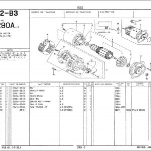 Nissan Forklift M01 Series Parts Catalog CF130-UBOOK Nissan Forklift M01 Series Parts Catalog Cf130 Ubook 1
