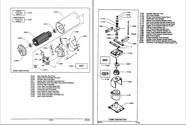 Nissan Forklift OR35 OR40 OR45 Parts Manual 2811463 1