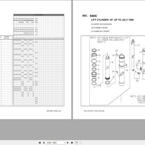 Nissan Forklift P02U Series Parts Manual Cf360 Ubook 1