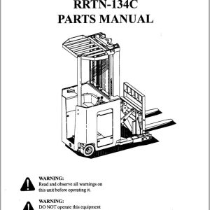 Nissan Forklift RRTN 134C Parts Manual