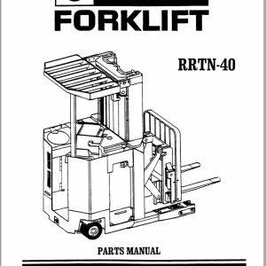 Nissan Forklift RRTN 40 Parts Manual