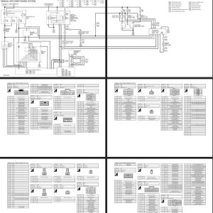 Nissan Note E12 2013 2020 HVAC Electrical Wiring Diagrams 1