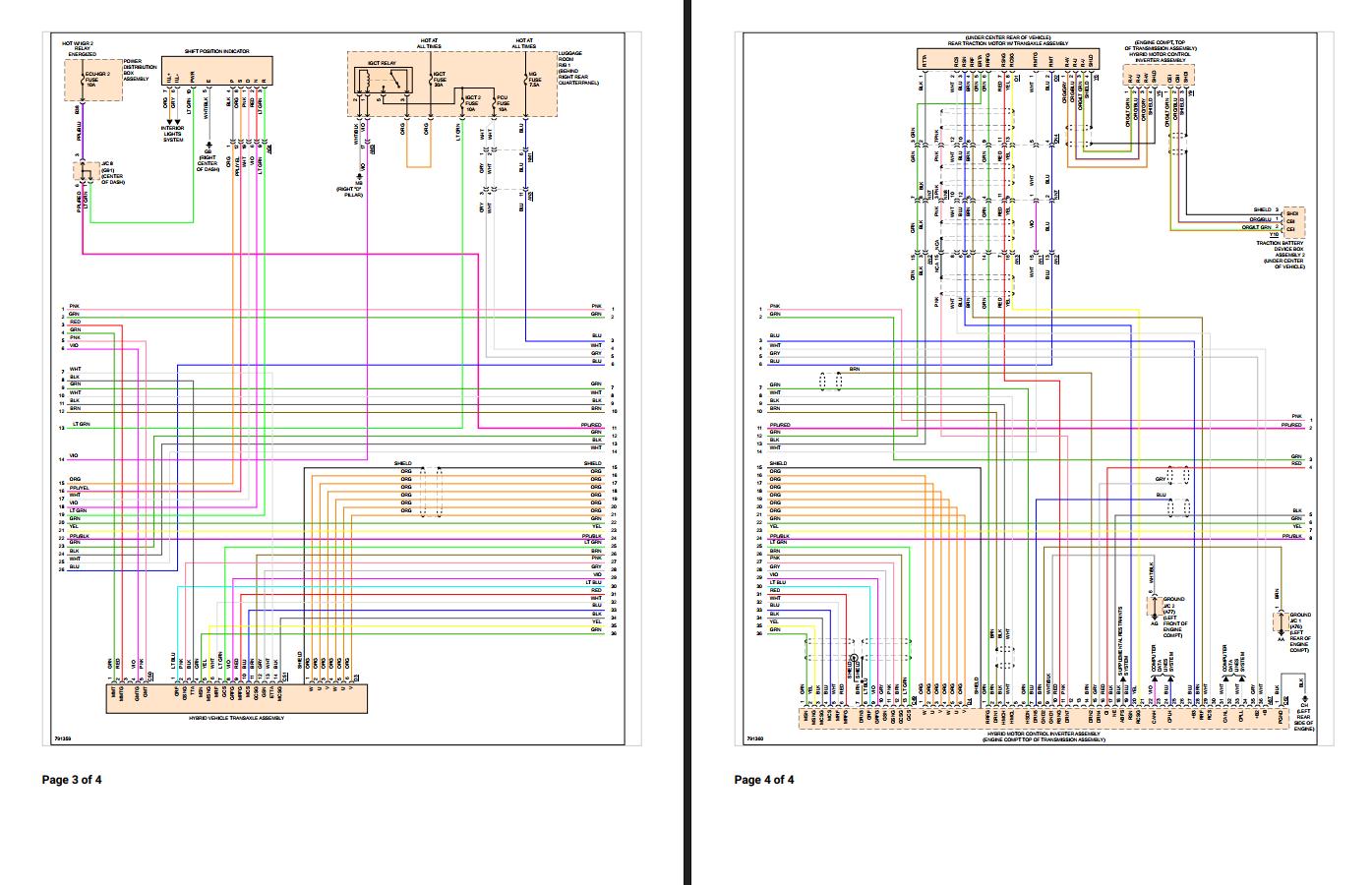 Toyota RAV4 Prime 2022 Electrical Wiring Diagrams