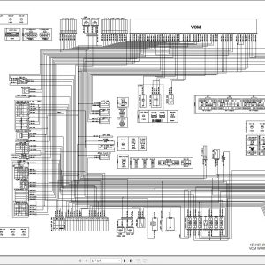 Unicarriers Forklift 1F1 1F2 Electrical Schematic