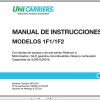Unicarriers Forklift 1F1 1F2 Operators Manual ES