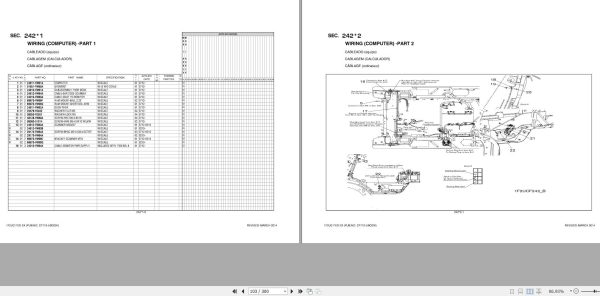 Unicarriers Forklift 1F2UC Fed Ex Parts Manual 1