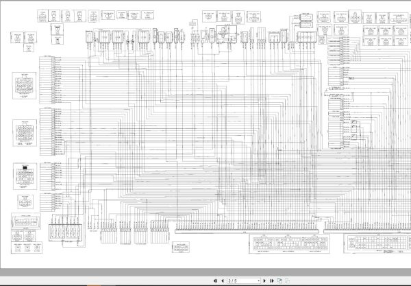 Unicarriers Forklift 1F4 Electrical Schematic 1