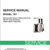 Unicarriers Forklift 1S1 Service Manual SM1UC 1S100
