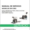 Unicarriers Forklift 2W1 2W2 Service Manual SM3UC 2W120 SP ES