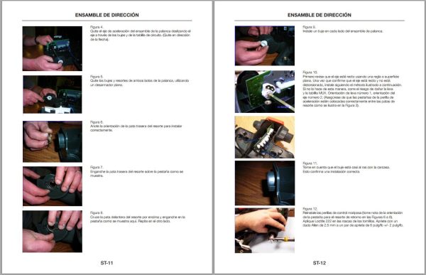 Unicarriers Forklift 2W1 2W2 Service Manual SM3UC 2W120 SP ES 1