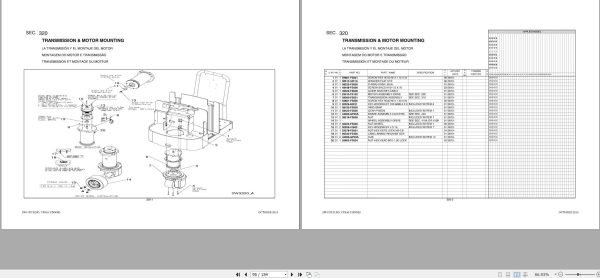 Unicarriers Forklift 2W3 Parts Manual CF840 UBOOK 1