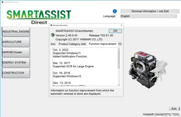 YANMAR SMART ASSIST V2.40 10.2023 Remote Installation 6