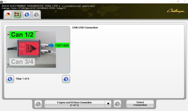 AGCO EDT V1.125.23332.1197 2023.5.OC1 01.2024 Diagnostic Software 10
