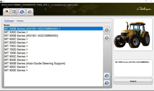 AGCO EDT V1.125.23332.1197 2023.5.OC1 01.2024 Diagnostic Software 2
