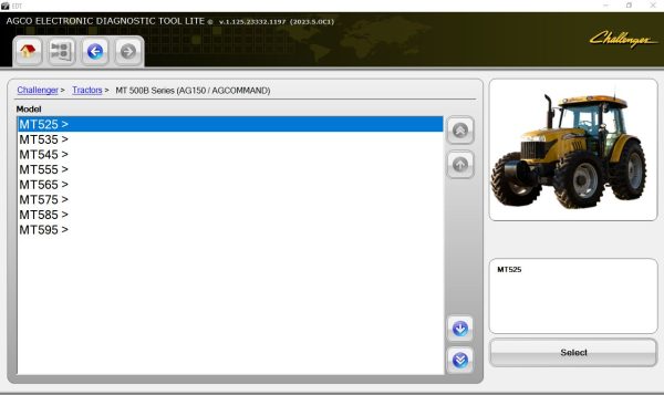 AGCO EDT V1.125.23332.1197 2023.5.OC1 01.2024 Diagnostic Software 3