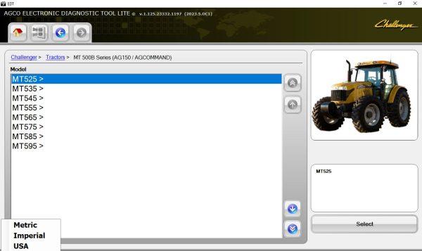 AGCO EDT V1.125.23332.1197 2023.5.OC1 01.2024 Diagnostic Software 6