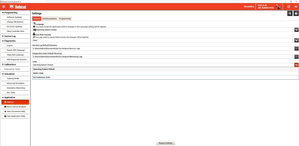 Bobcat Service Analyzer 90.13 02.2023 Diagnostic Software 7