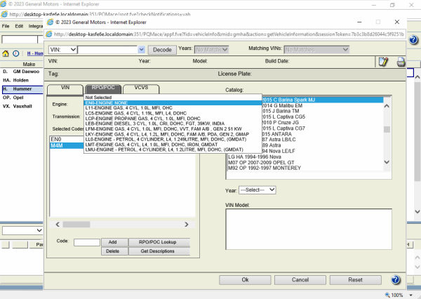General Motors GMHA Holden Australia EPC 12.2014 Spare Parts Catalogue 2