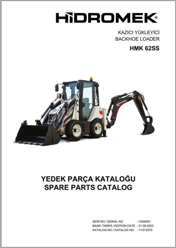 Hidromek Machinery Updated 12.2023 Spare Parts Catalog PDF 2