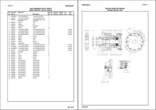 Hidromek Machinery Updated 12.2023 Spare Parts Catalog PDF 3