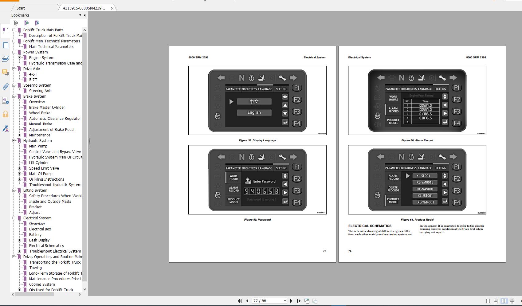Hyster Forklift Class 1 5 PDF Updated 12.2023 Service Repair Manuals 1