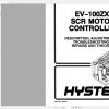 Hyster Forklift Class 1 Updated 12.2023 Electric Motor Rider Trucks Service Repair Manuals 8