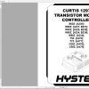 Hyster Forklift Class 3 Updated 12.2023 Electric Motor Hand Trucks Service Repair Manuals 6 2