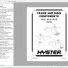 Hyster Forklift Class 5 Updated 12.2023 Internal Combustion Engine Trucks Service Repair Manuals 15 1