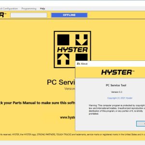 Hyster Yale PC Service Tool v5.3 2024 Diagnostic Software