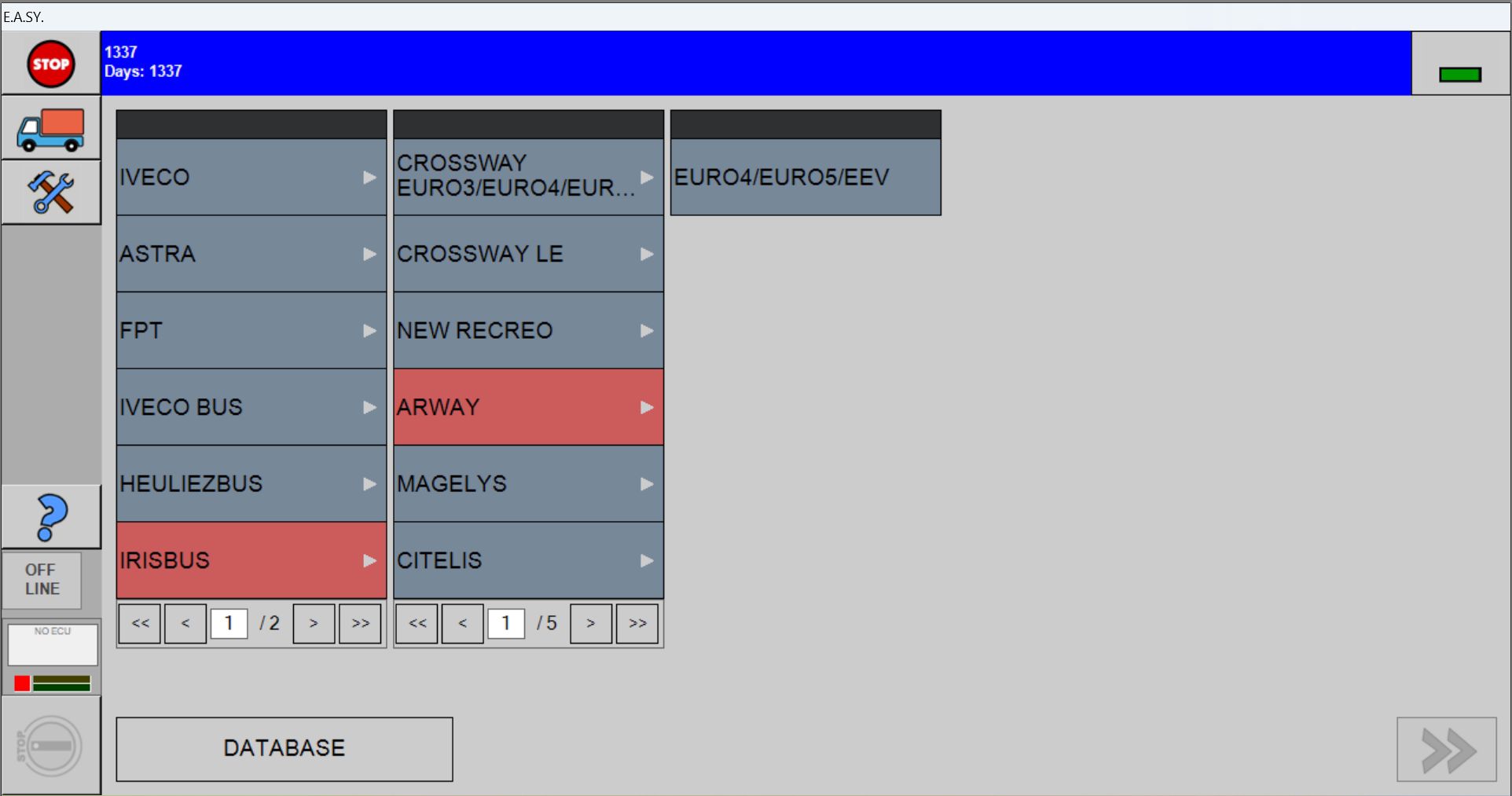 IVECO EASY 18.1 Astra Bus Diagnostic Program 17