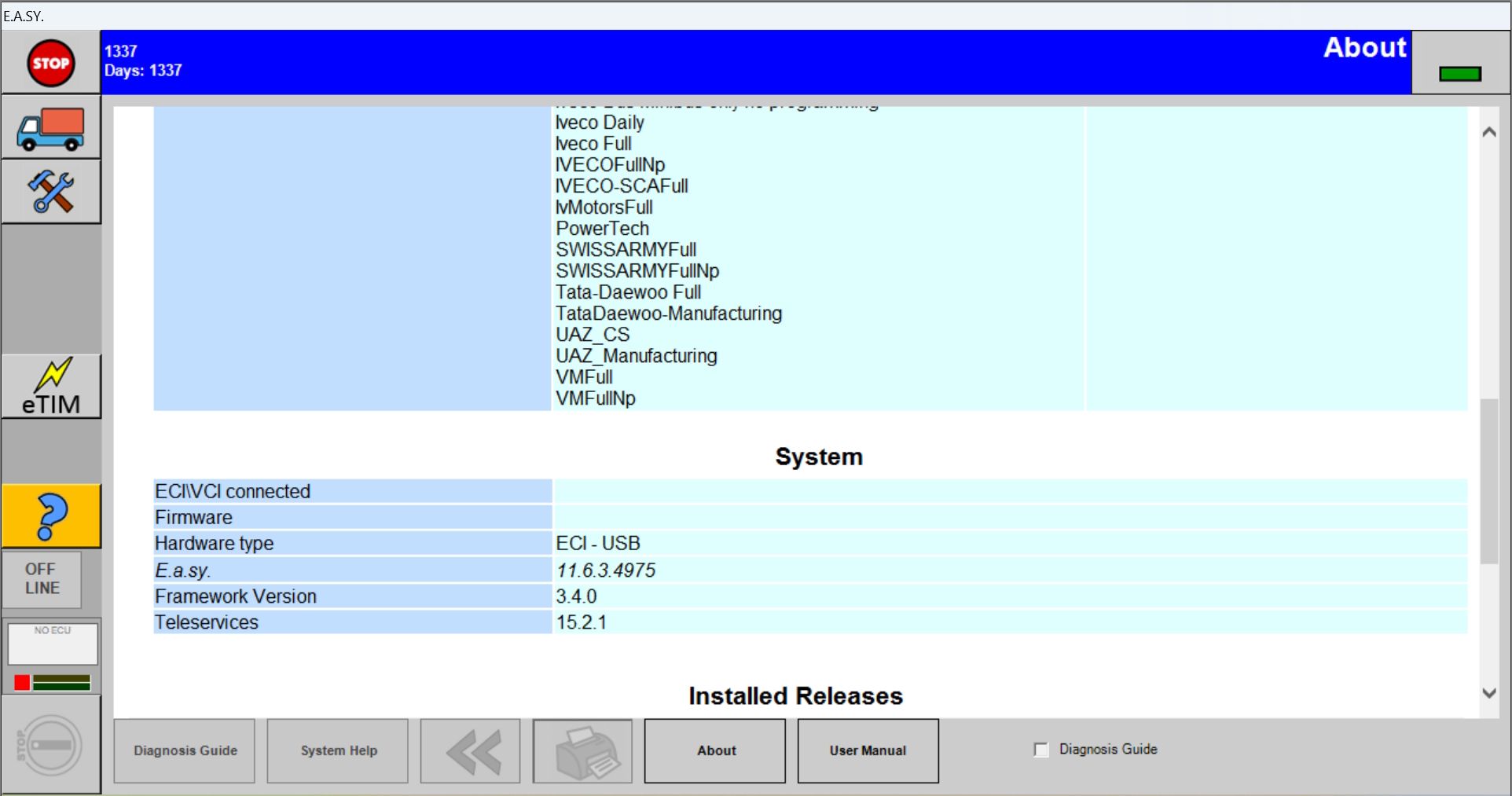IVECO EASY 18.1 Astra Bus Diagnostic Program 5
