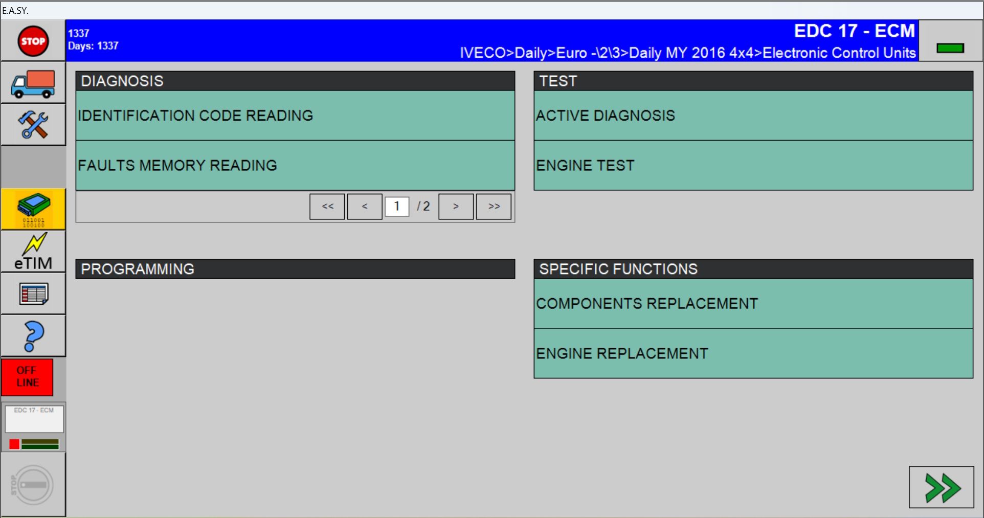 IVECO EASY 18.1 Astra Bus Diagnostic Program 8