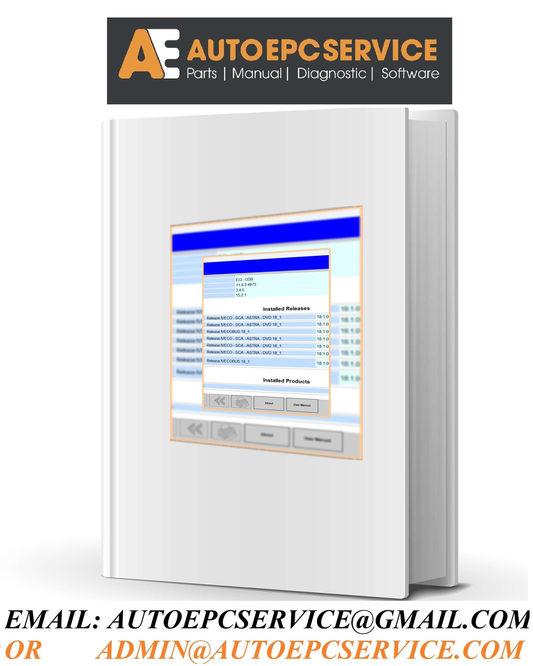 IVECO EASY 18.1 Astra Bus Diagnostic Program Cover