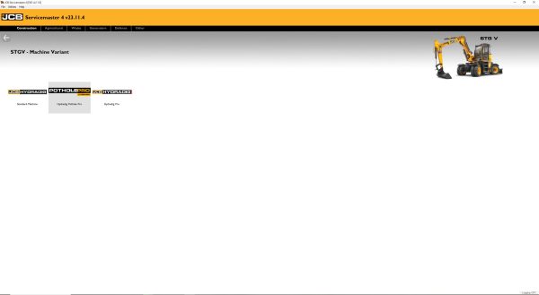 JCB ServiceMaster4 01.2024 V23.11.4 Diagnostic Software 10
