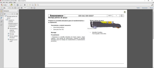 JUNGHEINRICH JETI ForkLift SH v4.37 ES 06.2023 Service Information 7