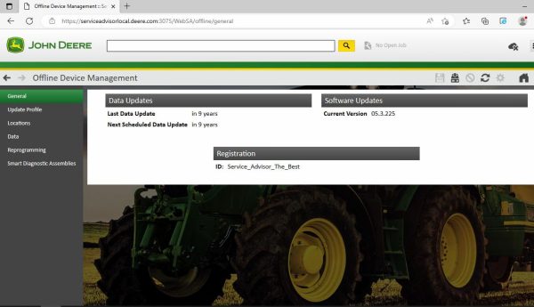John Deere Service Advisor AG CF 5.3 11.2023 Latest Installation 2
