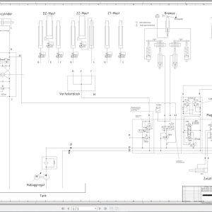 Jungheinrich Forklift 1.45 GB Electric Hydraulic Schematic Operation Service Manual 12