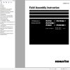 Komatsu Excavator PC750 7 to PC800SE 7 Field Assembly Instruction GEN00014 04