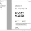 Komatsu Hydraulic Excavator MX352 MX502 Shop Manual SEBD035400