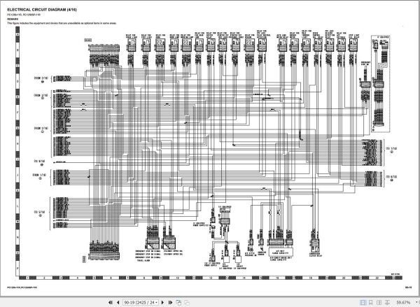 Komatsu Hydraulic Excavator PC1250 11R PC1250SP 11R Shop Manual SEN06824 01 1
