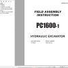 Komatsu Hydraulic Excavator PC1600 1 Field Assembly Instruction SEAW021TA102