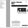 Komatsu Hydraulic Excavator PC1600 1 Operation Maintenance Manual SEAM007801