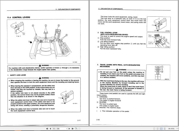Komatsu Hydraulic Excavator PC1600 1 Operation Maintenance Manual SEAM007801 1