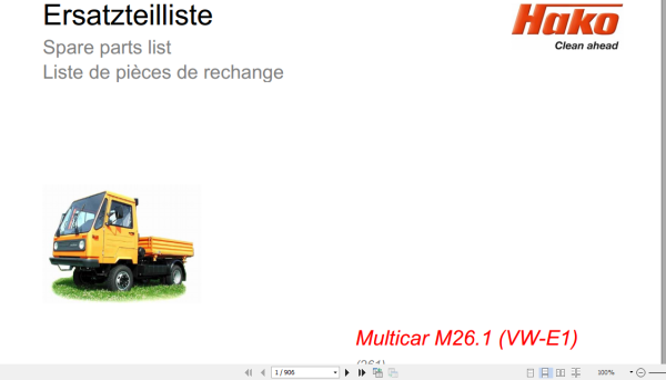 Minuteman Powerboss City Master 2023 Library Technical Service Manual Full Model 7