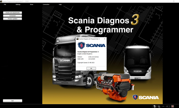 Scania SDP3 V2.58.1 Industrial Engine Remote Installation 2