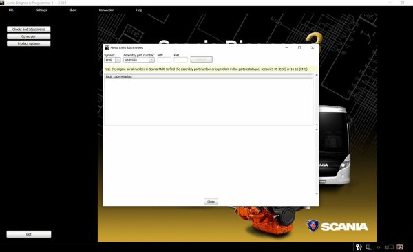 Scania SDP3 V2.58.1 Industrial Engine Remote Installation 3