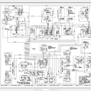 Terex Crane T775 Operator Part Manual Hydraulic Schematic 2