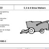 AGCO Combine Harvesters 5 6 8 Straw Walkers Rape Auger Fitting Instruction 28021008 3